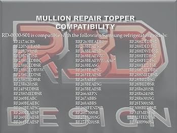 Amazon.com: Mullion/flipper repair topper for Samsung